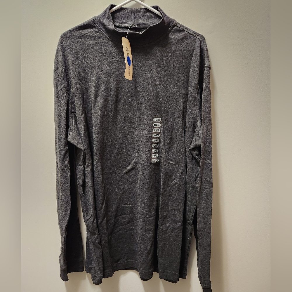 Men's XL Rugged Trails Dark Heather Grey Sweatshirt